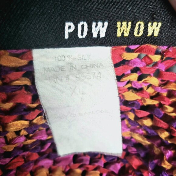 Y2K Vintage 100% Silk Crochet Tank Handmade Fairycore Barbiecore - Picture 6 of 12